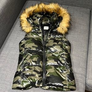 Girls Hoodie Puffer Vest from S13 New York